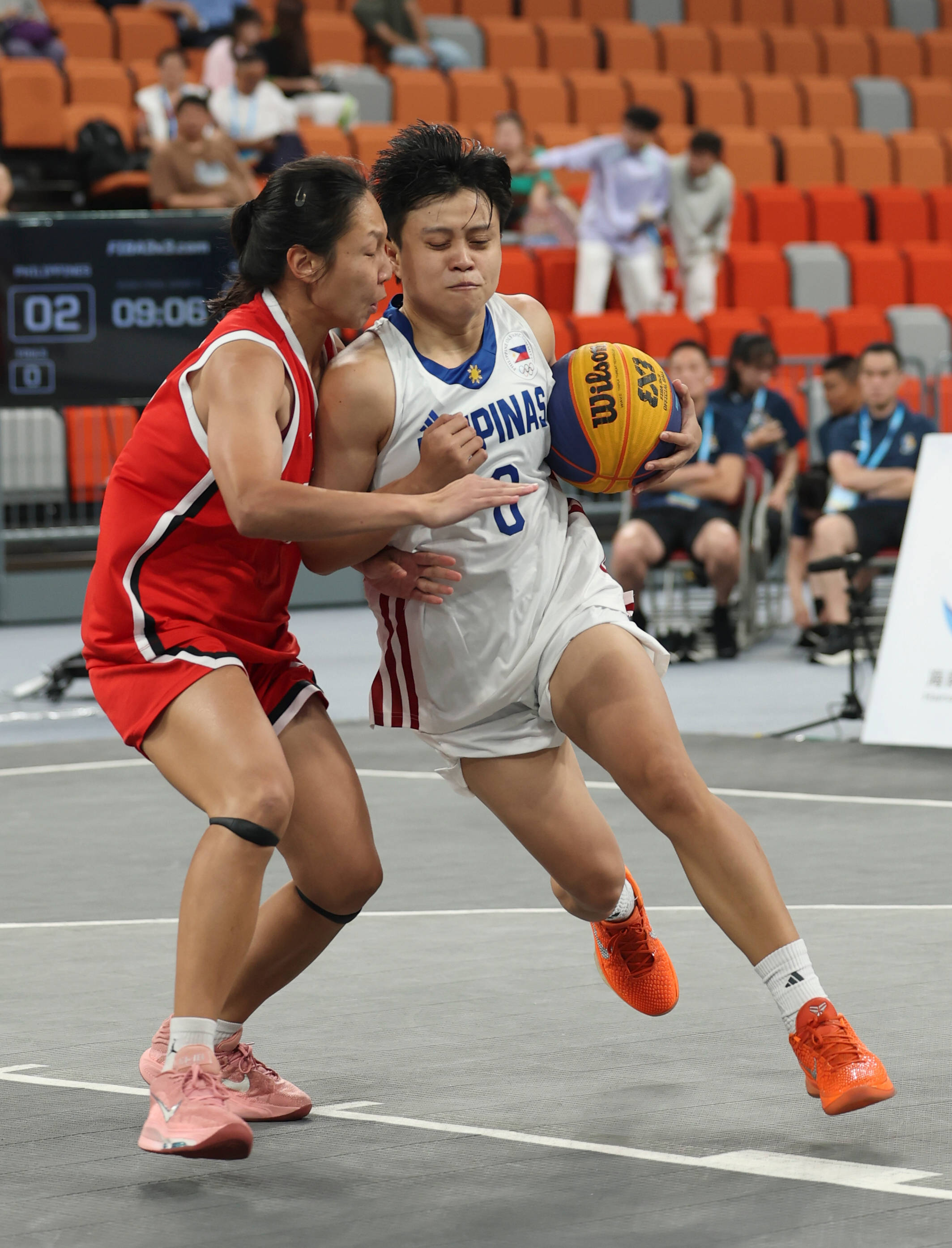 亚沙会｜三人篮球女子半决赛：菲律宾队晋级决赛